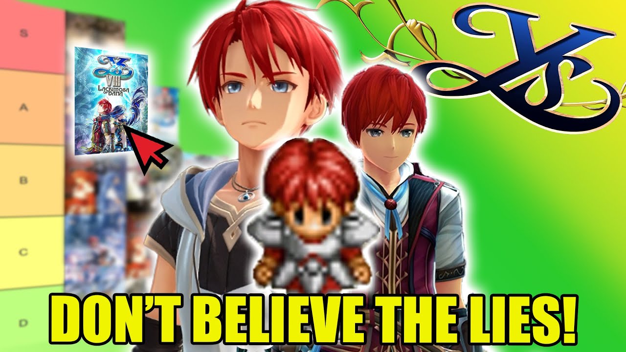 My Complete Ys Series Journey (1987-2025) 🎮 | Ranking & Review of Every Game