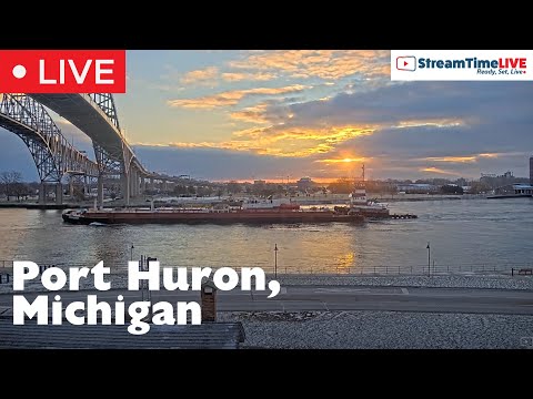 Port Huron, Michigan USA | StreamTime LIVE