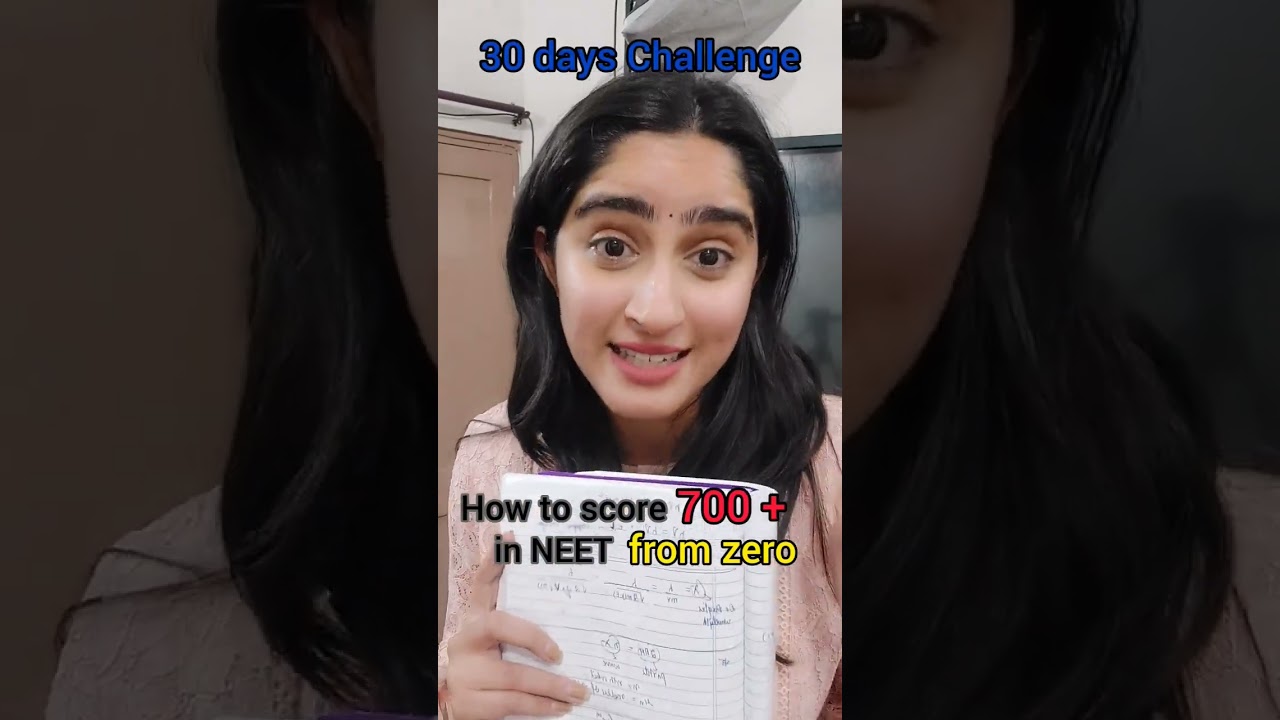 30-Day NEET Strategy to Score 700+ ๐
