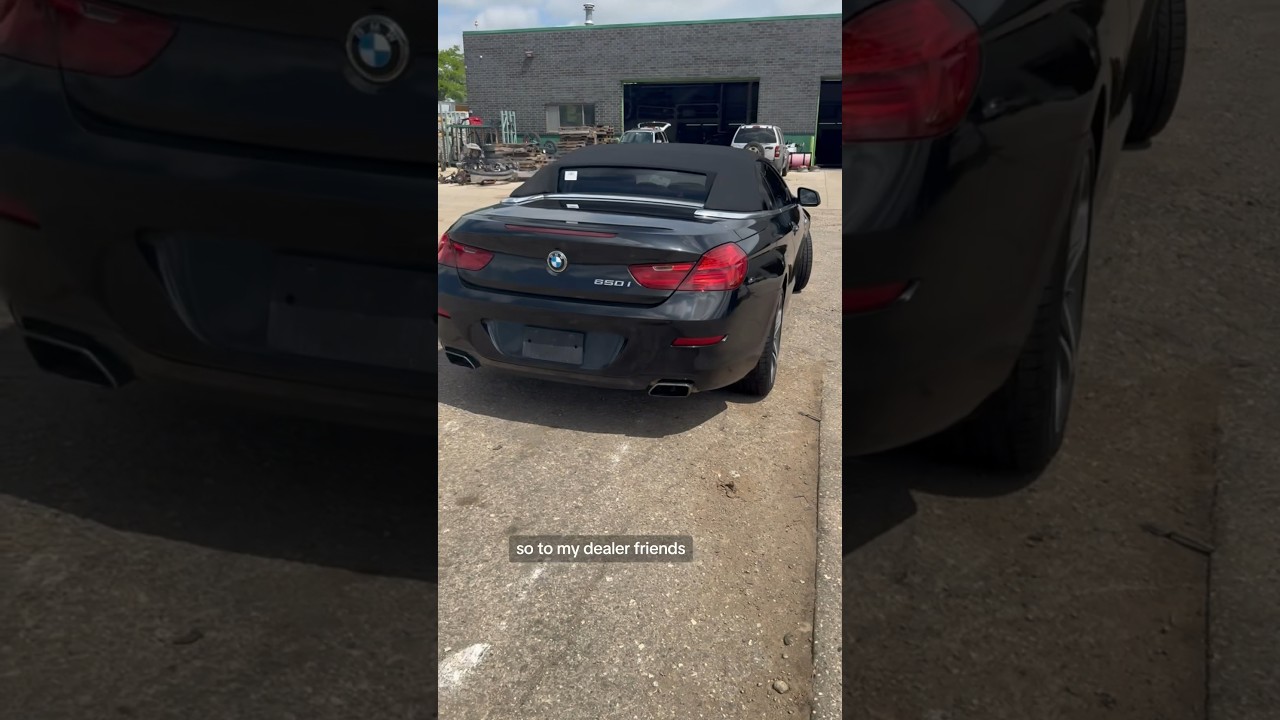 Immaculate BMW 650i xDrive Convertible 🚗