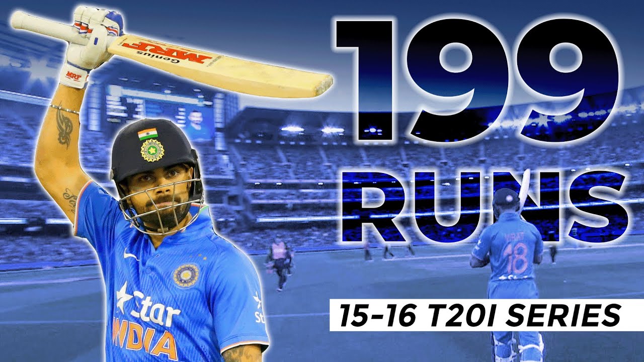 Kohli's 199-Run Series Masterclass 🏏