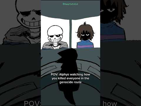 why would chara make us do that💔💔💔💔💔 #undertale #sansmeme #animationart #deltarune #chara