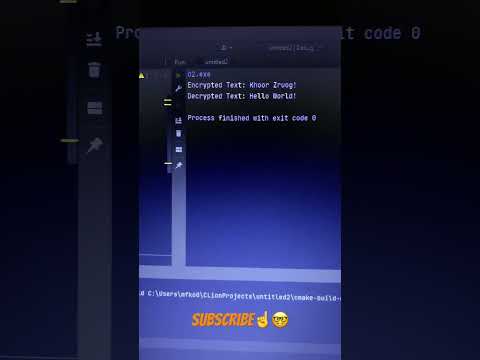 ceasar cipher in c++ #coding #codelife #ccoding #codinglife #computerprogramming