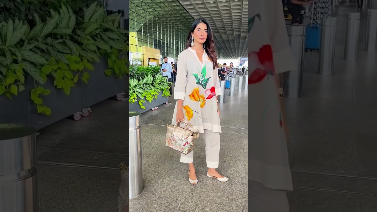 Pooja Hegde Spotted at the Airport ✈️: Latest Celebrity Sightings