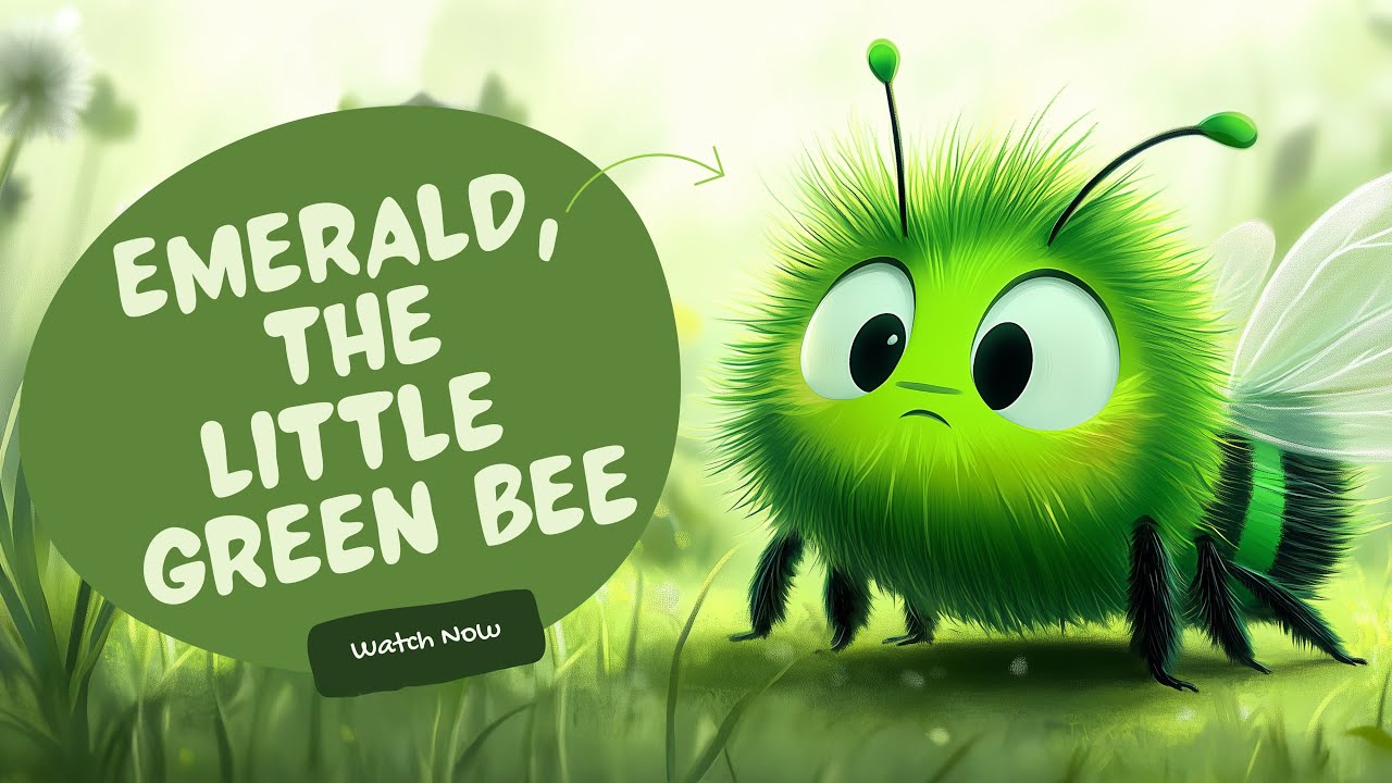 Emerald the Green Bee | Kids' Bedtime Story 🐝