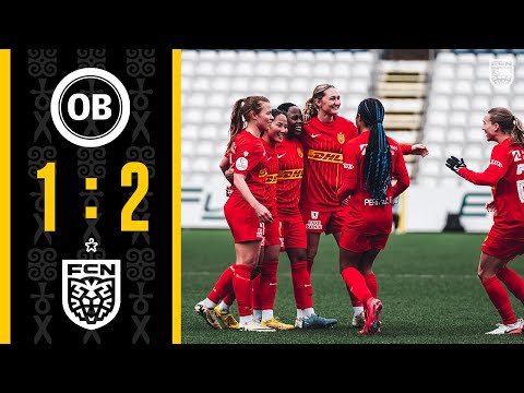 Gjensidige Kvindeliga Highlights: OB Q 1 - 2 FC Nordsjælland