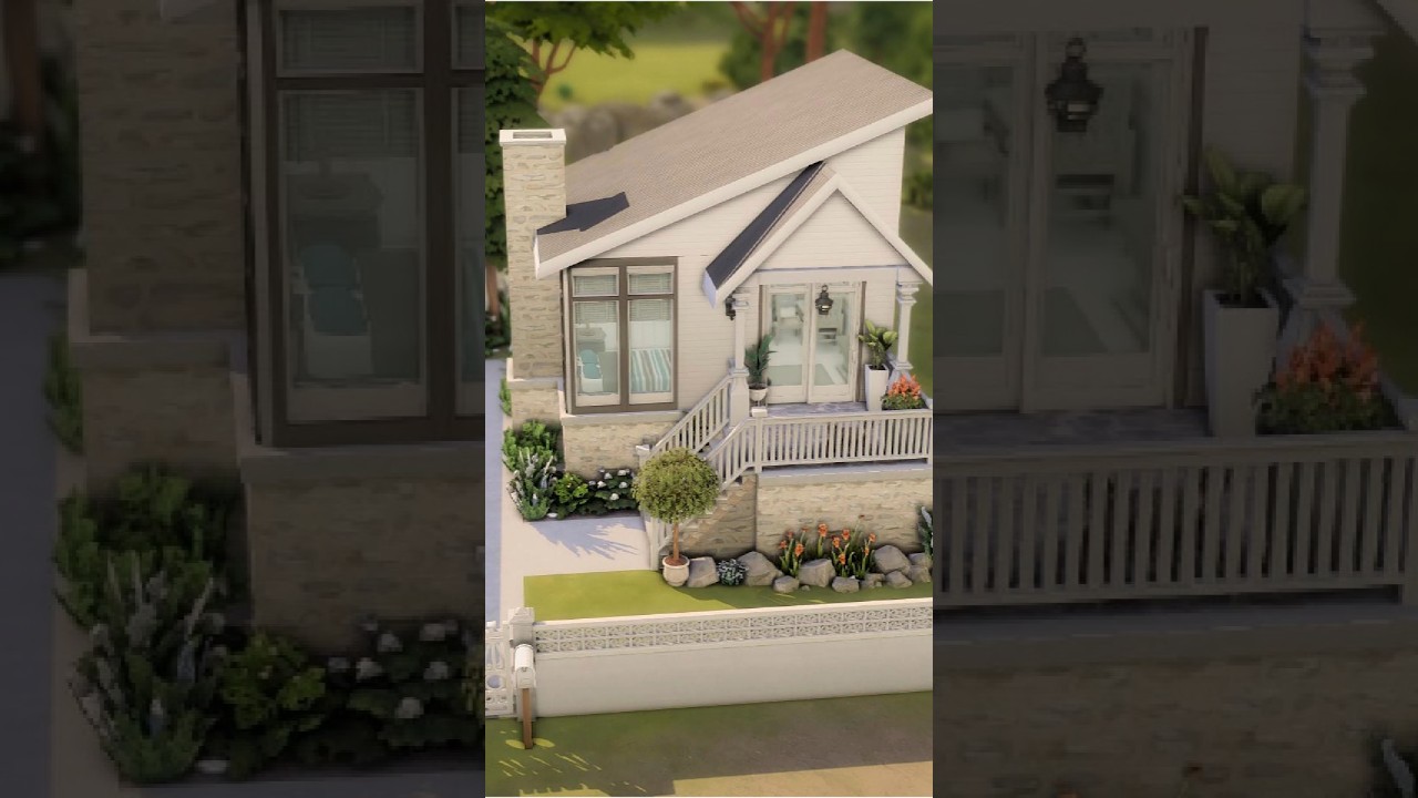 Soft Modern Home for The Sims 4 🏡