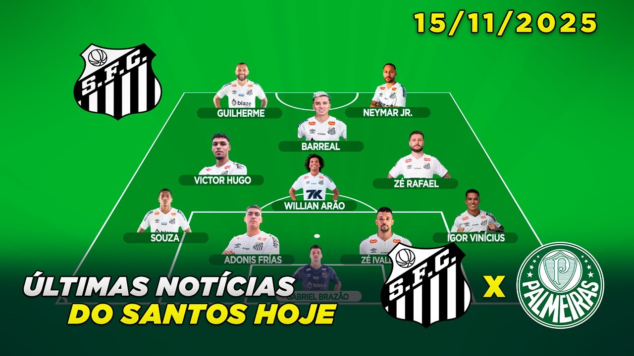 Santos vs Palmeiras: Últimas Notícias 🐟 15/11/2025