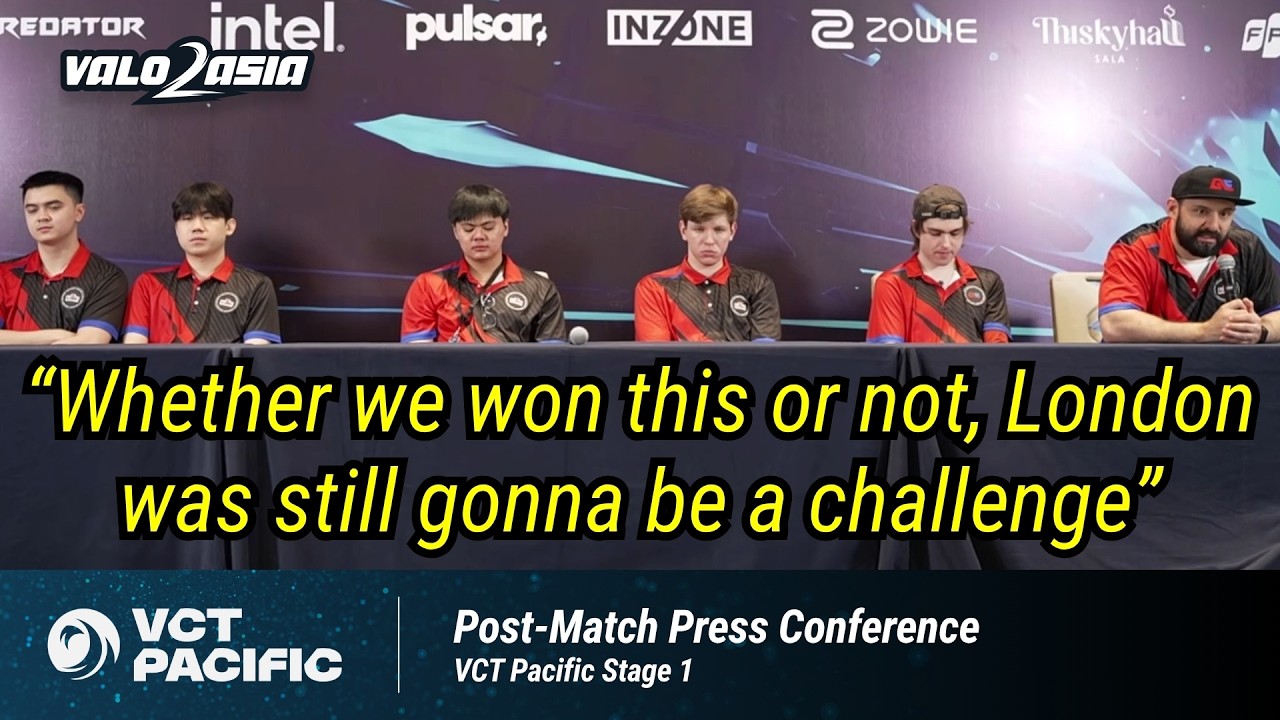 GE vs. PRX Post-Match Press Conference | VCT Pacific 2026