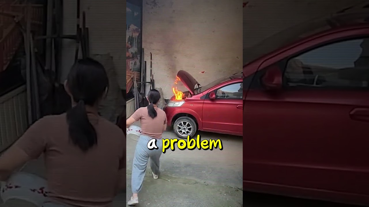 Extinguishing a EV Fire (@sparkdocumentary) #shorts