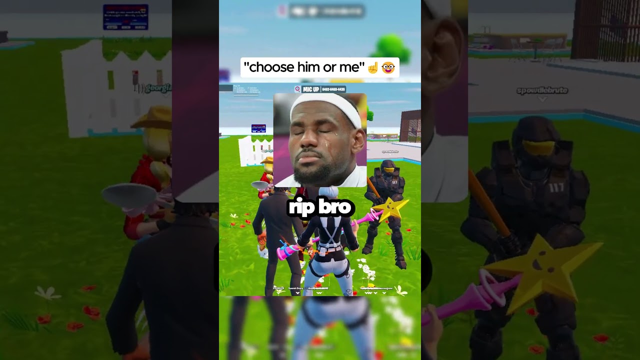 Bro's Heartbreak in Fortnite 😢