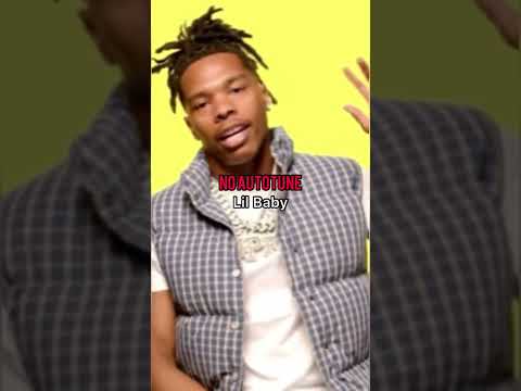 Rappers with vs without autotune pt.1 🎙🎶 #rap #lilbaby #shorts