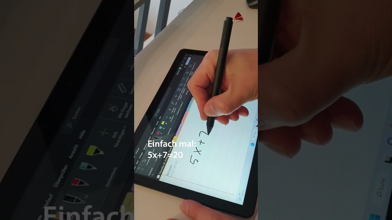 Gleichungen in OneNote auflösen