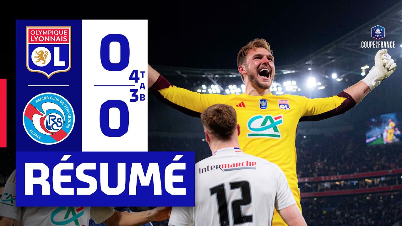 OL RCSA: Qualification en 1/4 de Finale de la Coupe de France ⚽