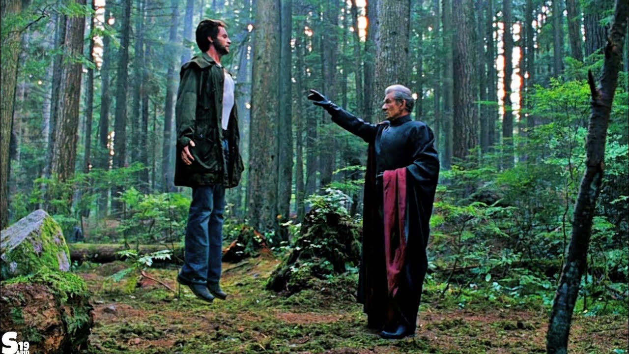 Magneto Throws Wolverine in Forest | X-Men: The Last Stand