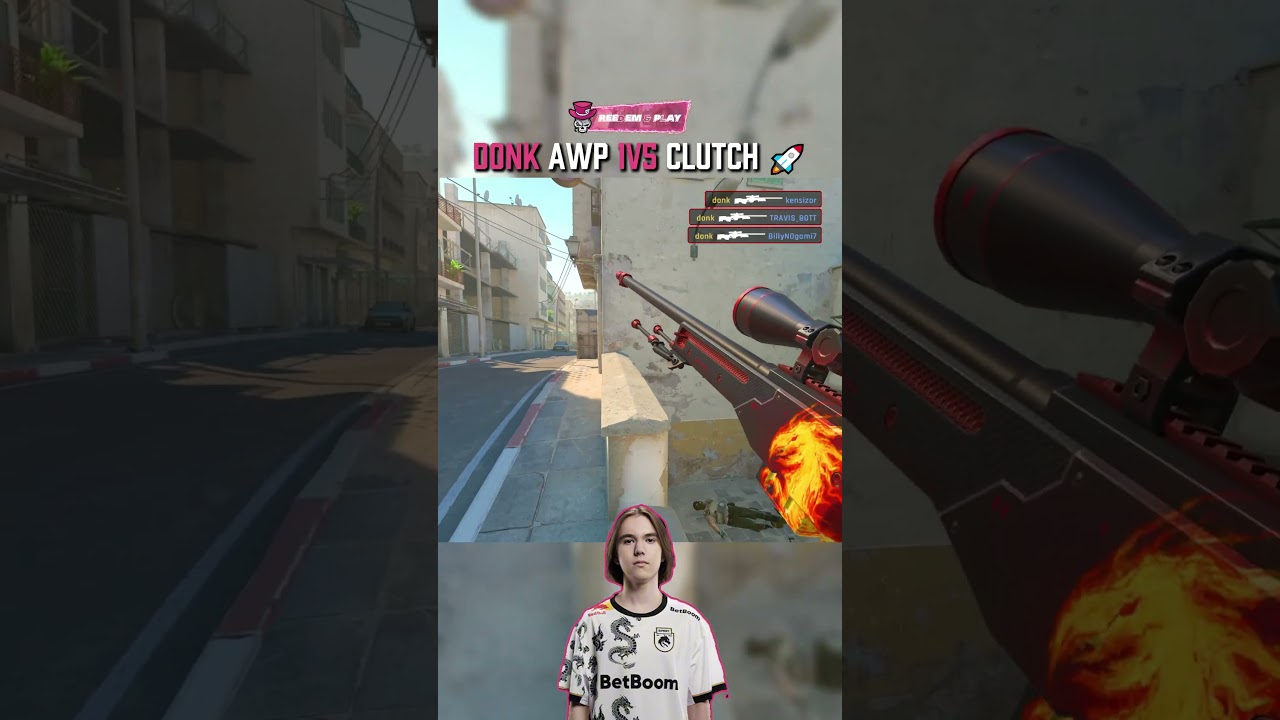 DONK 1v5 Clutch | Top EU Faceit Play ๐ฎ
