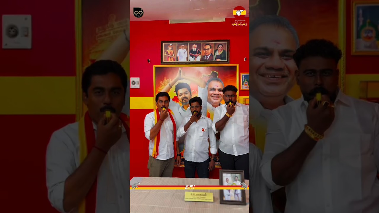 Whistle Celebration with Thalapathy Vijay🔥