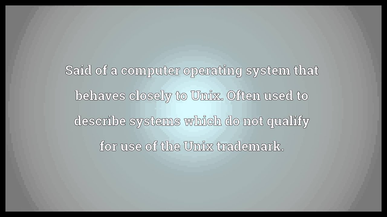 Unix-like Systems Explained 🖥️