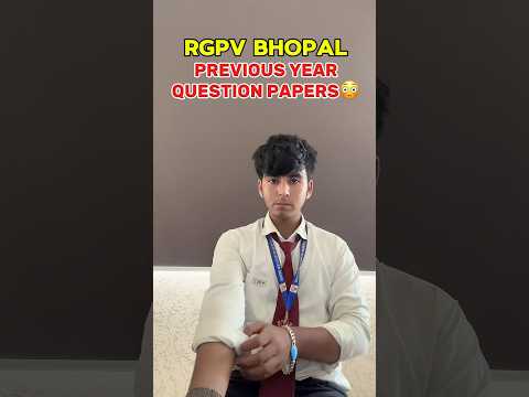 RGPV Previous Year Question Paper😳🔥 | RGPV BHOPAL | Grow with farooque | #rgpvbhopal #rgpvexam
