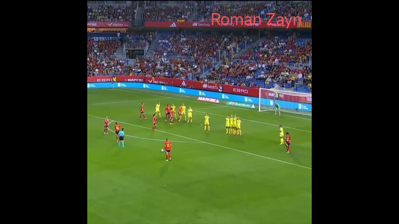 Alexia Putellas Scores Amazing Free Kick vs Sweden 🇸🇪