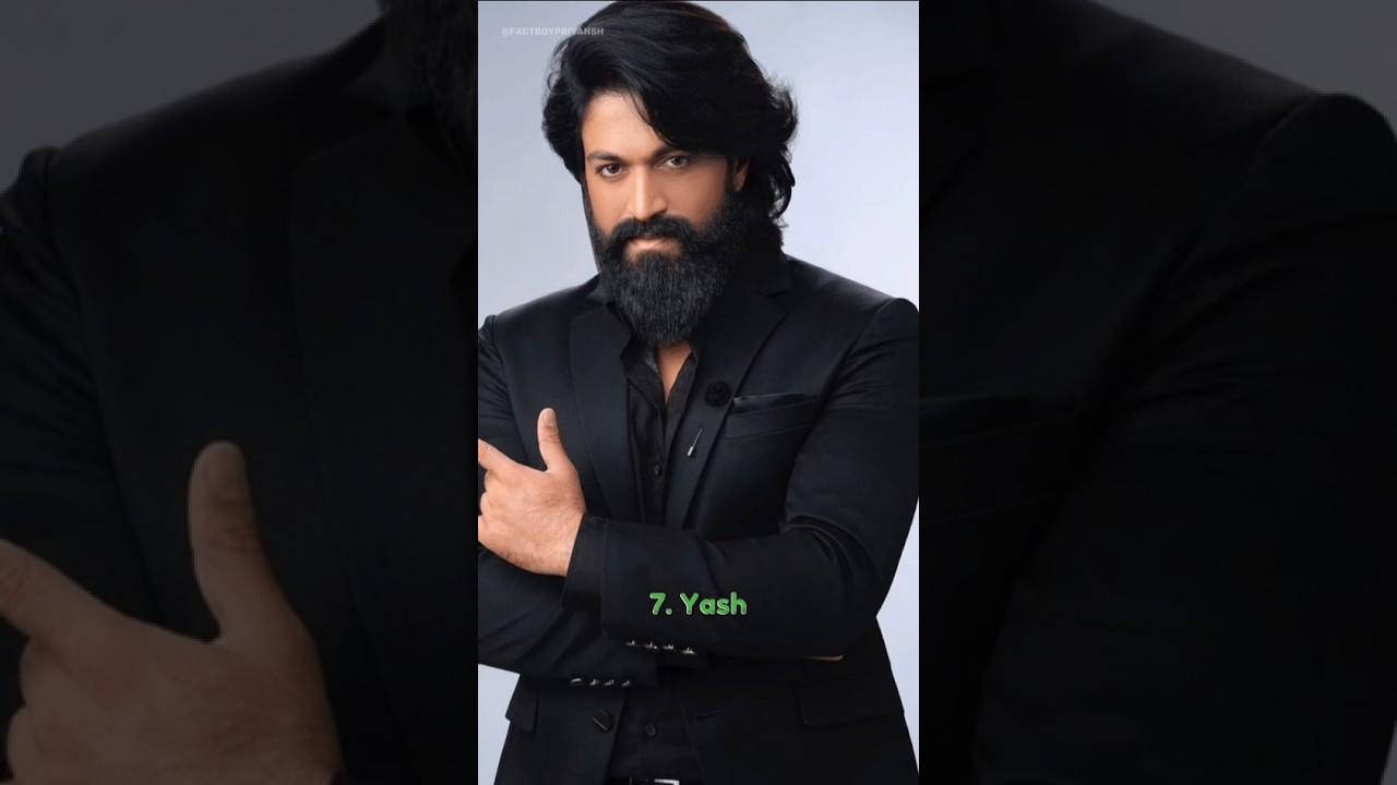 Top 10 Handsome South Indian Actors ๐