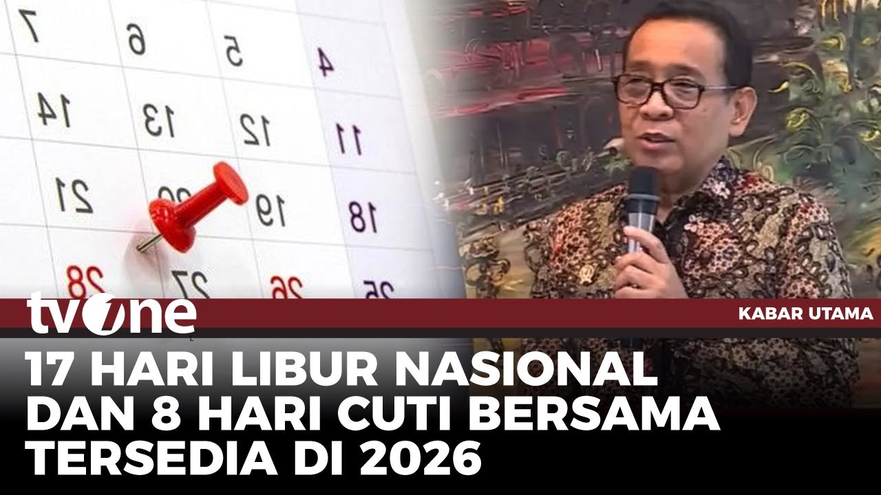 Pengumuman Pemerintah tentang 17 Hari Libur Nasional Tahun 2026