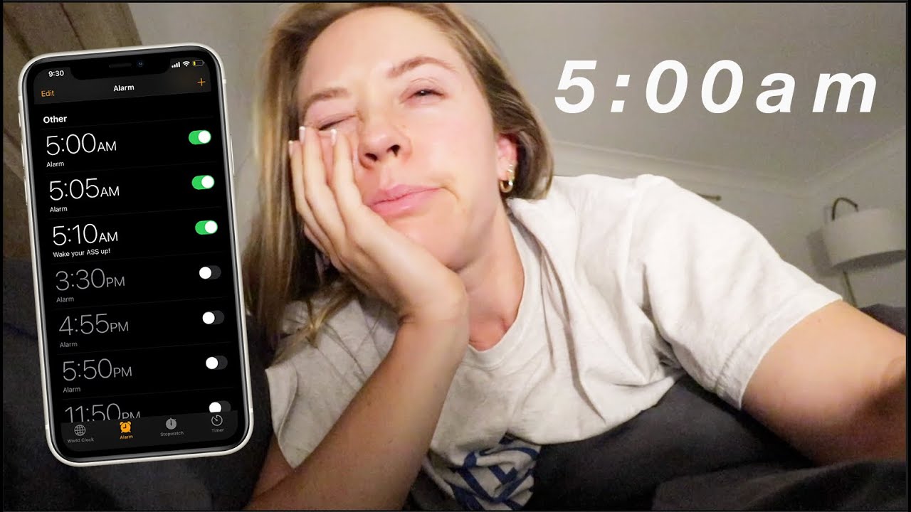 My Journey to Waking Up at 5AM 🌅