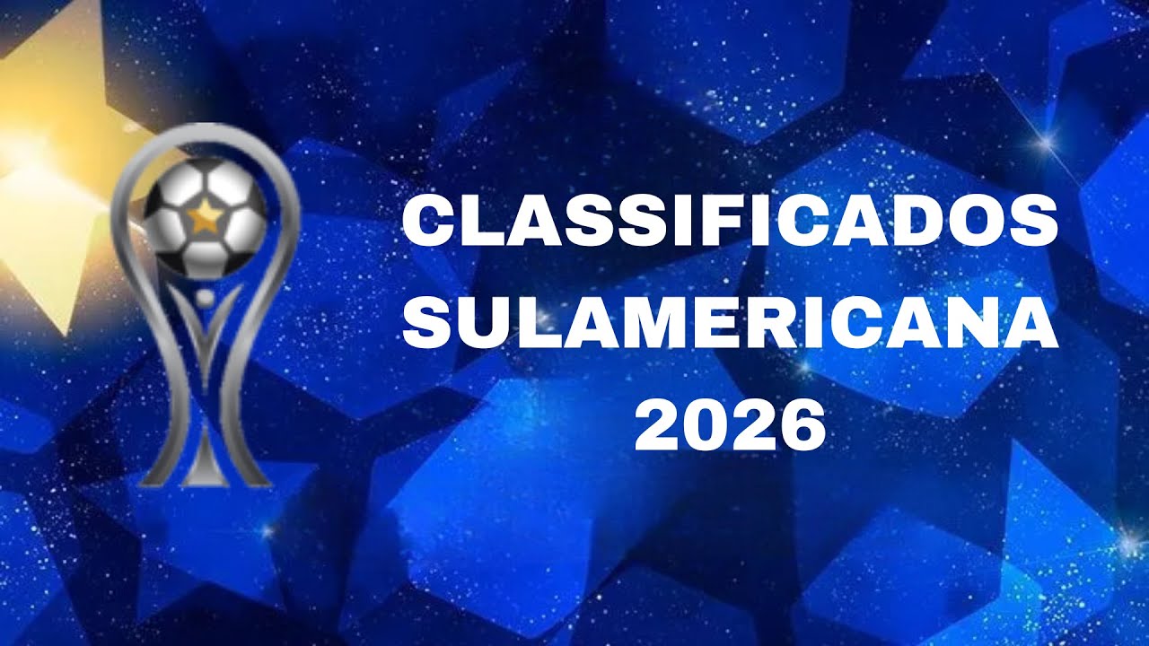 Classificados para a Sul-Americana 2026 ⚽