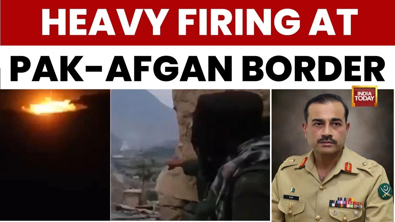 Pak-Afghan Border Clashes: Heavy Firing & Escalation