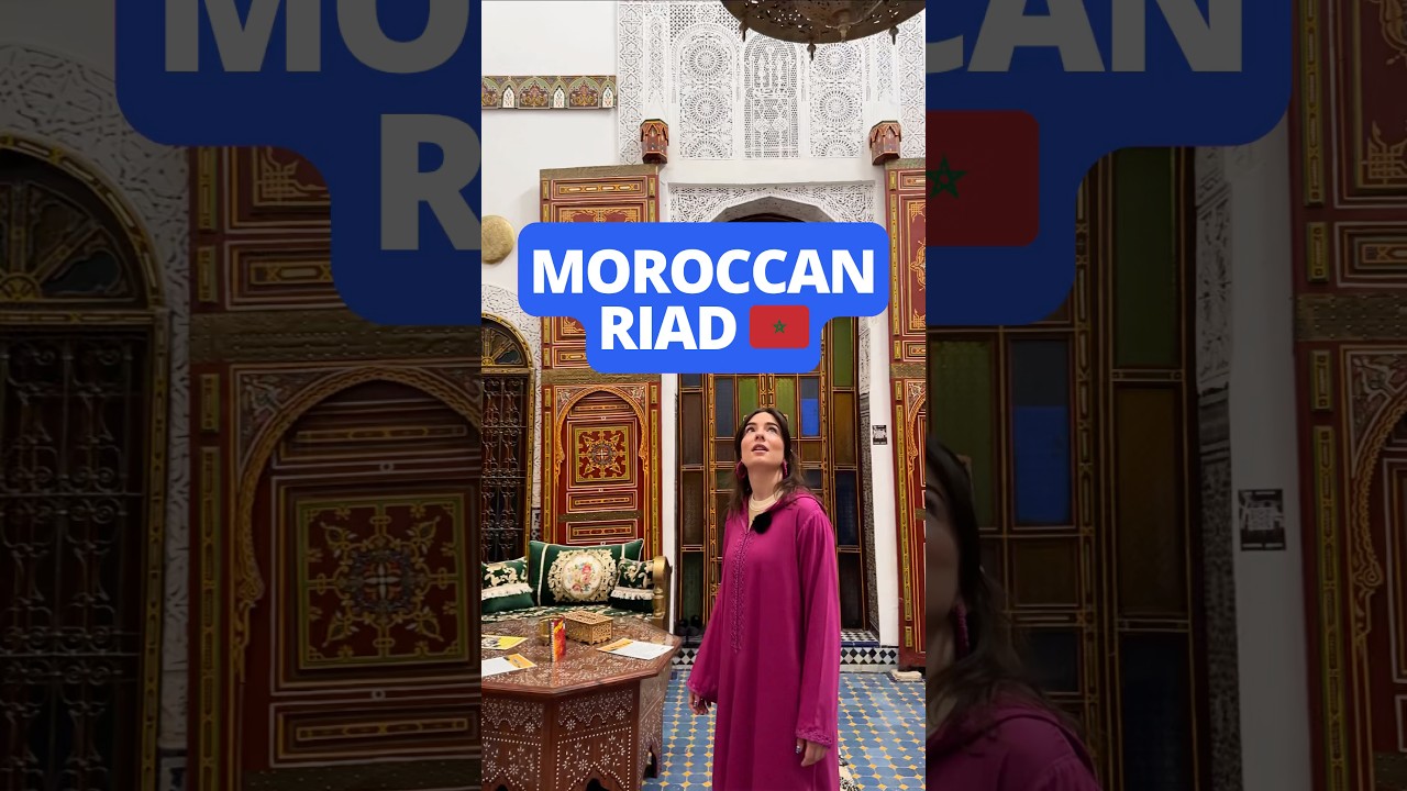 Experience Authentic Charm: Stay in a 500-Year-Old Moroccan Riad 🕌