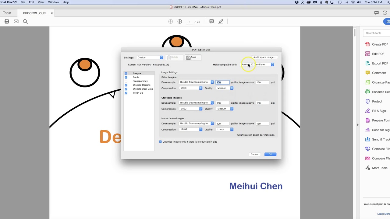 Adobe Acrobat Pro: How to Reduce PDF File Size π
