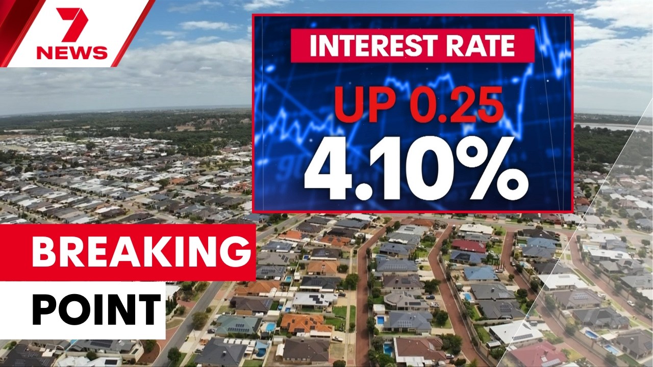 RBA Raises Interest Rates to 4.1% 🇦🇺