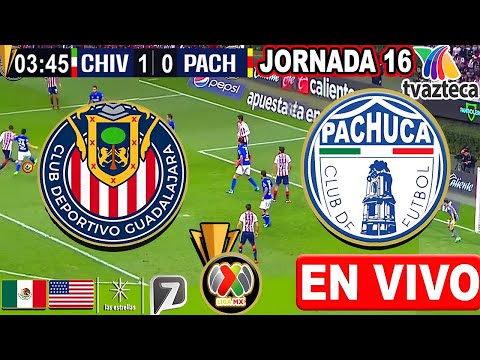🔴 PACHUCA vs CHIVAS EN VIVO | ✅ TUBI | JORNADA 16 LIGA MX 2025 | Donde ver Pachuca  vs Chivas