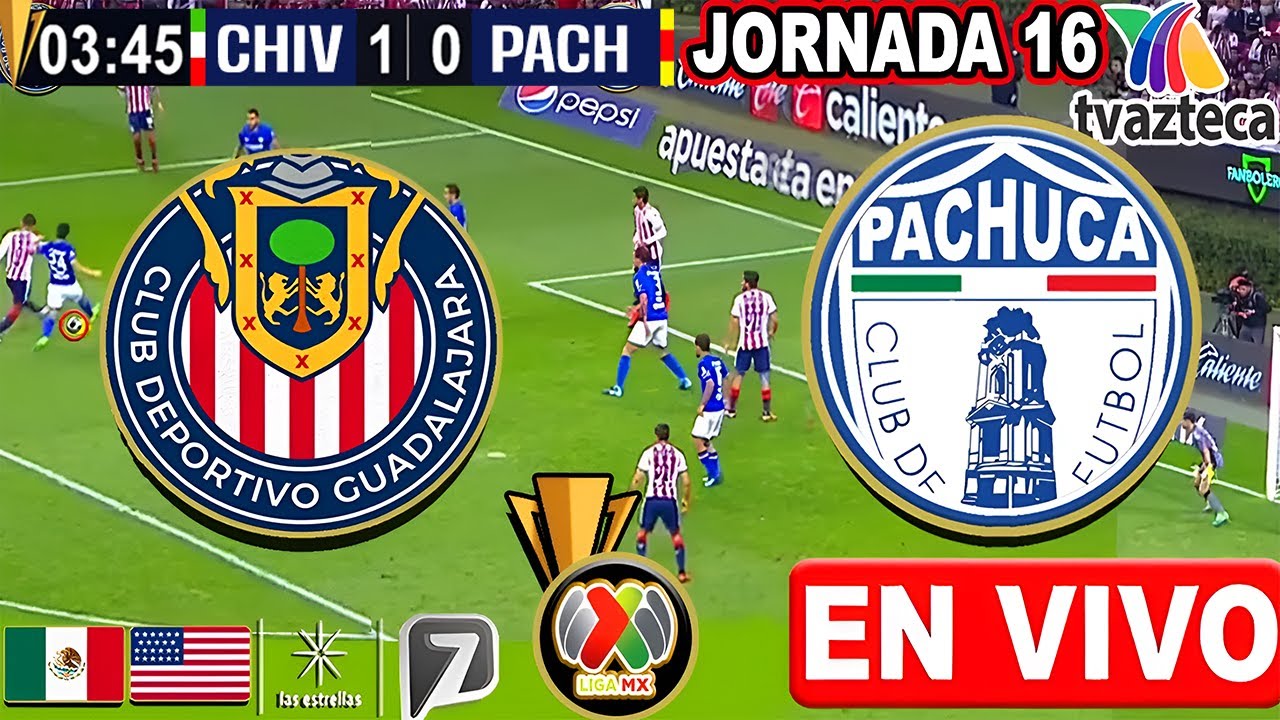 🔴 Pumas vs Chivas en Vivo | Jornada 16 Liga MX 2025 | Cómo y Dónde Ver el Partido