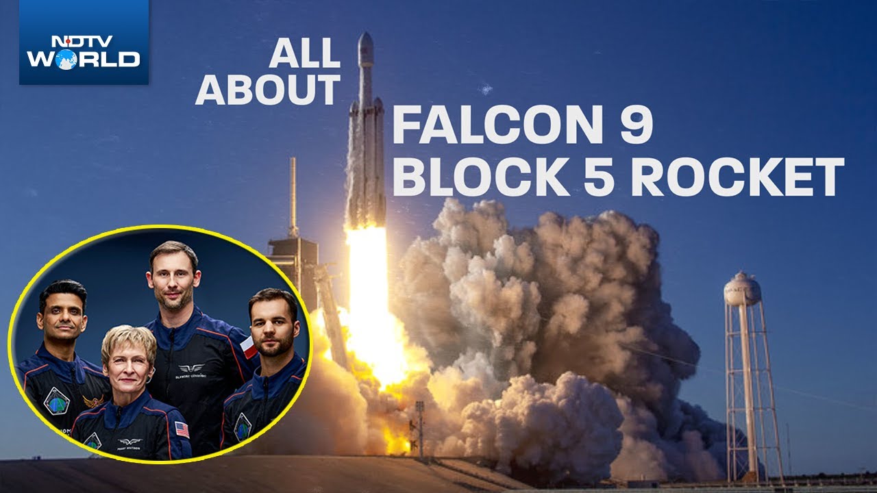 Axiom Mission 4 Launches on SpaceX Falcon 9 π | What Makes Falcon 9 Block 5 Unique?
