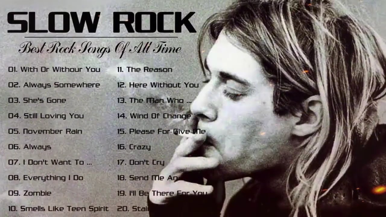 Classic Slow Rock Love Songs from the 70s-90s 🎶