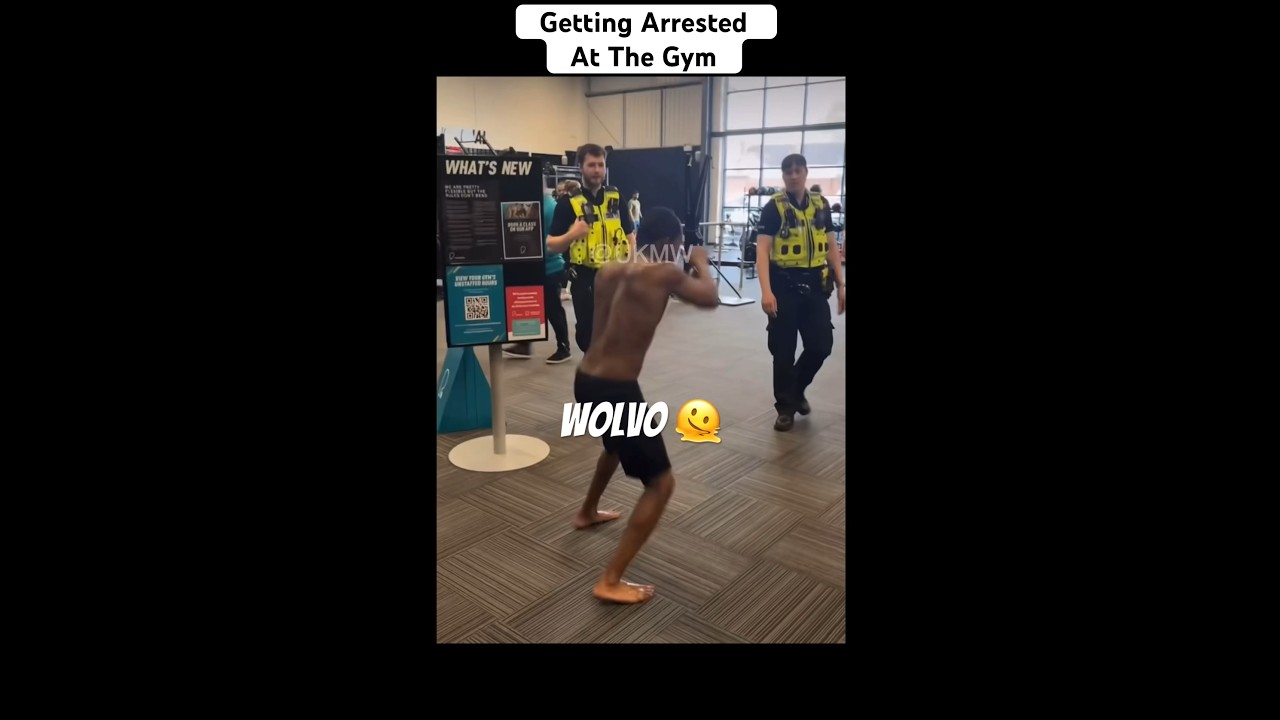 UK Police Arrest Man at Wolverhampton Gym 🏋️‍♂️