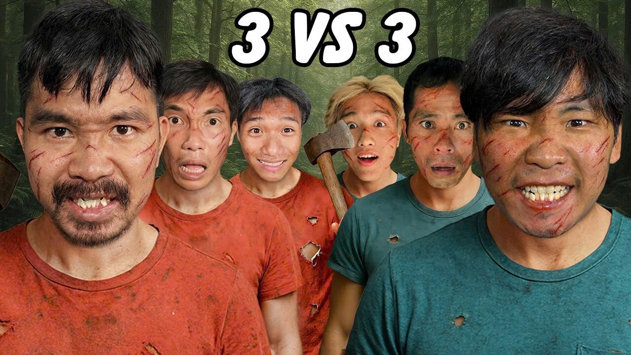 PHD | 3v3 Survival Battle in the Deep Forest 🌲
