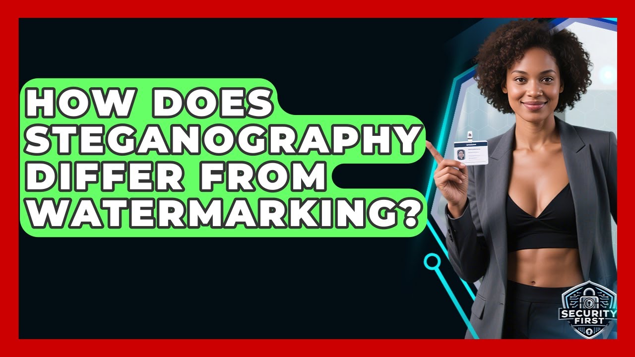 Steganography vs Watermarking: Key Differences Explained 🔍