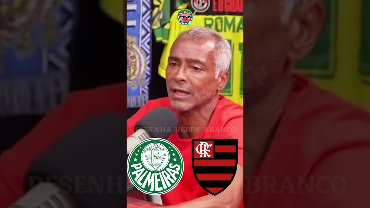 Romário Bate Papo Exclusivo com Jogadores do Palmeiras e Flamengo ⚽