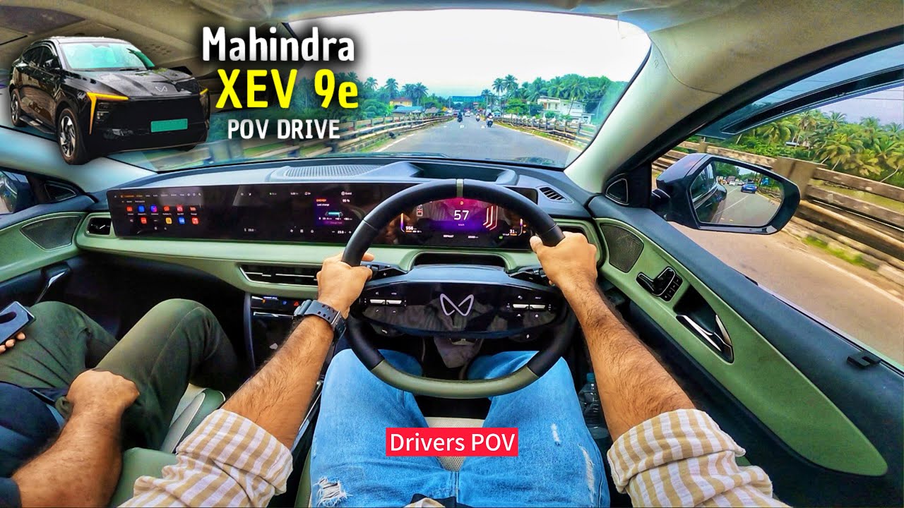 Mahindra XEV 9e POV Test Drive 🚗