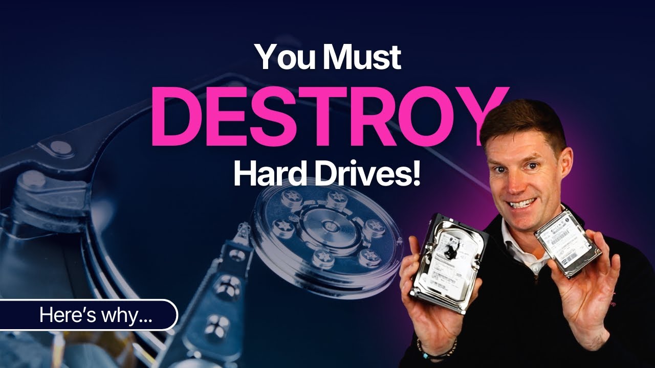 Why Destroying Your Hard Drive Ensures Security 🔒