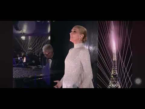 「愛の讃歌」セリーヌ・ディオン　Hymne á L'amour　パリオリンピック開会式 2024.7.26