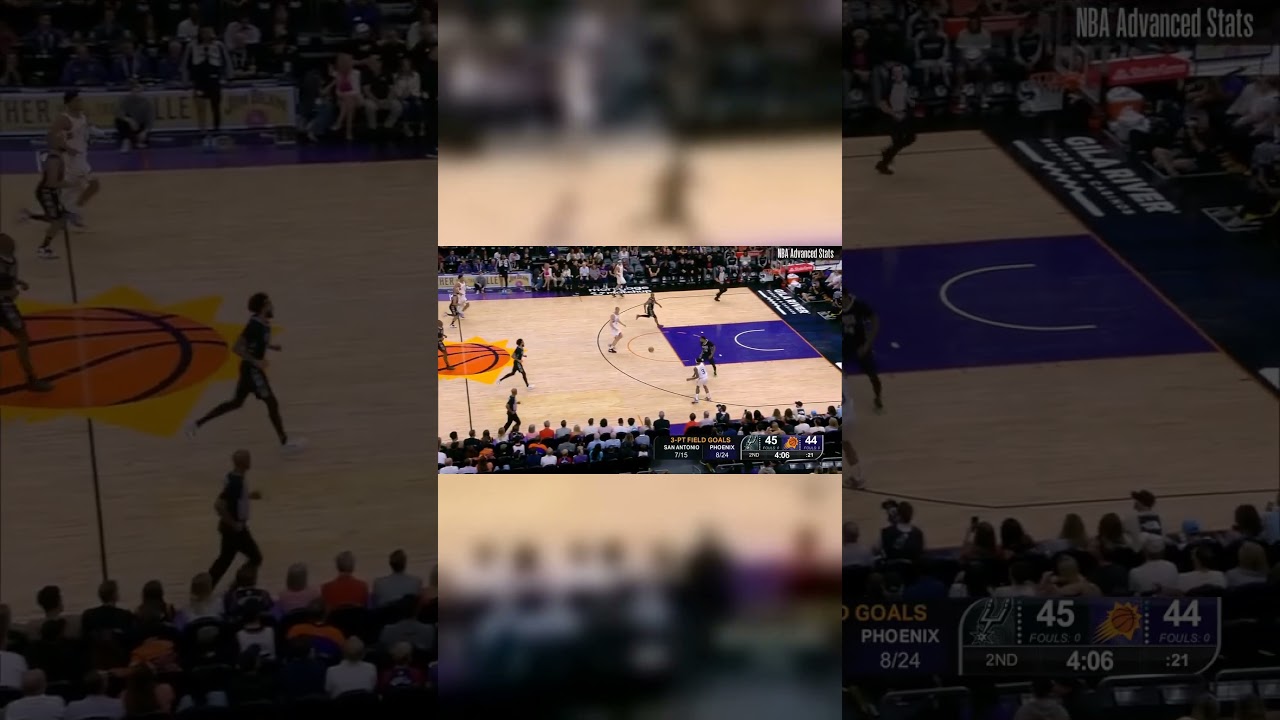 Suns vs Spurs Highlights | Epic Dunk and Key Plays | April 11, 2025 🏀