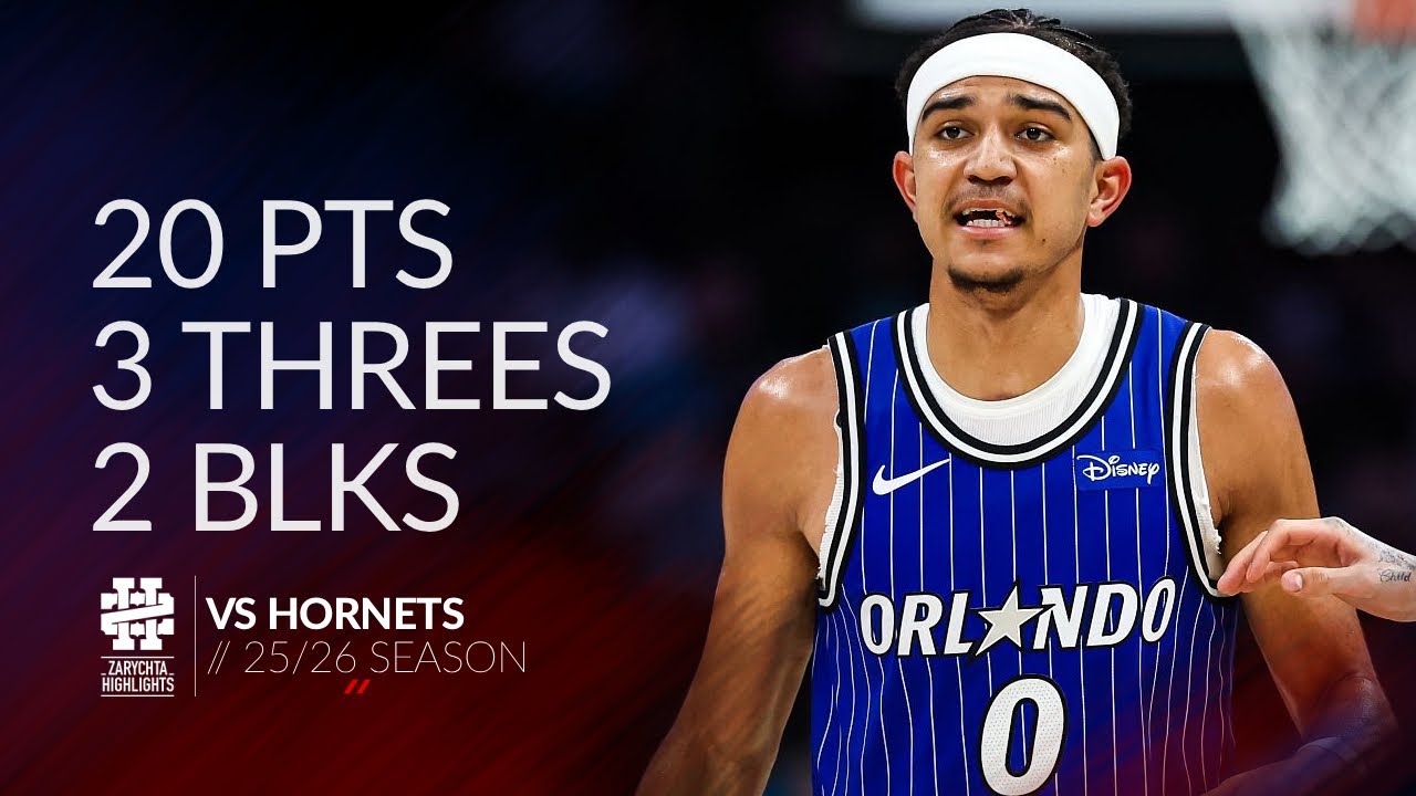 Anthony Black Scores 20 Points vs Hornets π