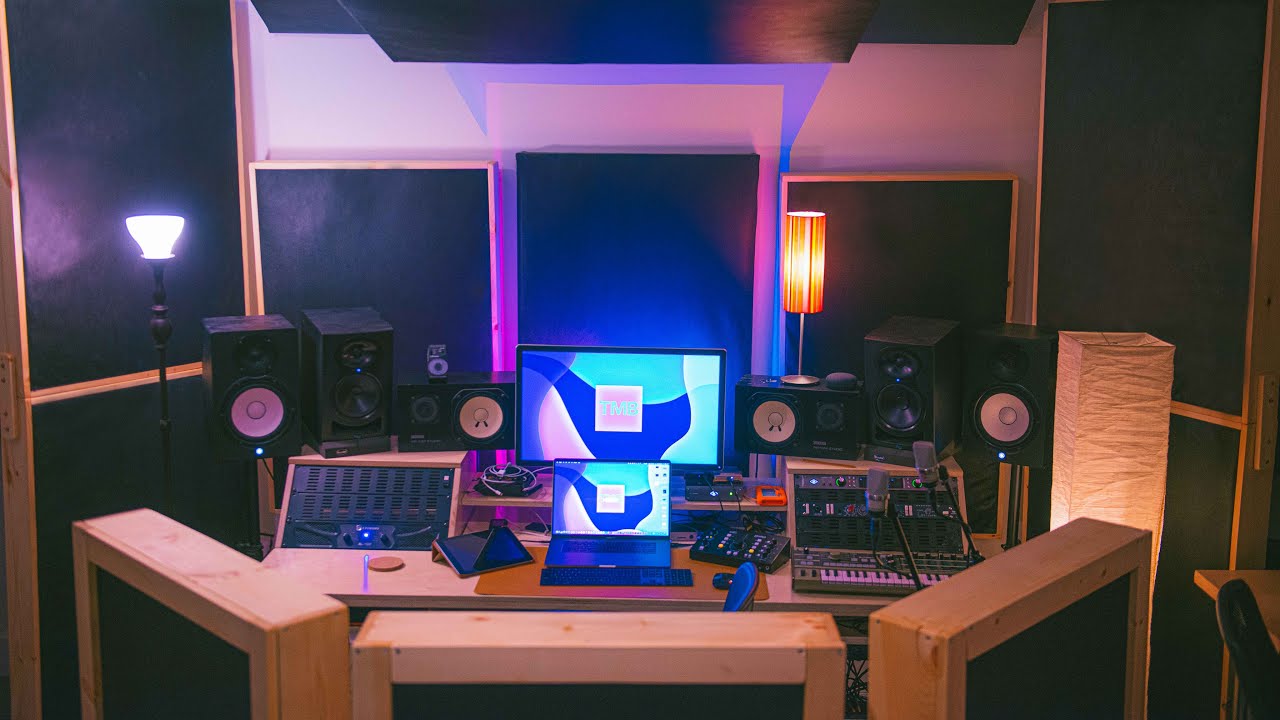 How to Build ACOUSTIC PANELS for your HOME STUDIO