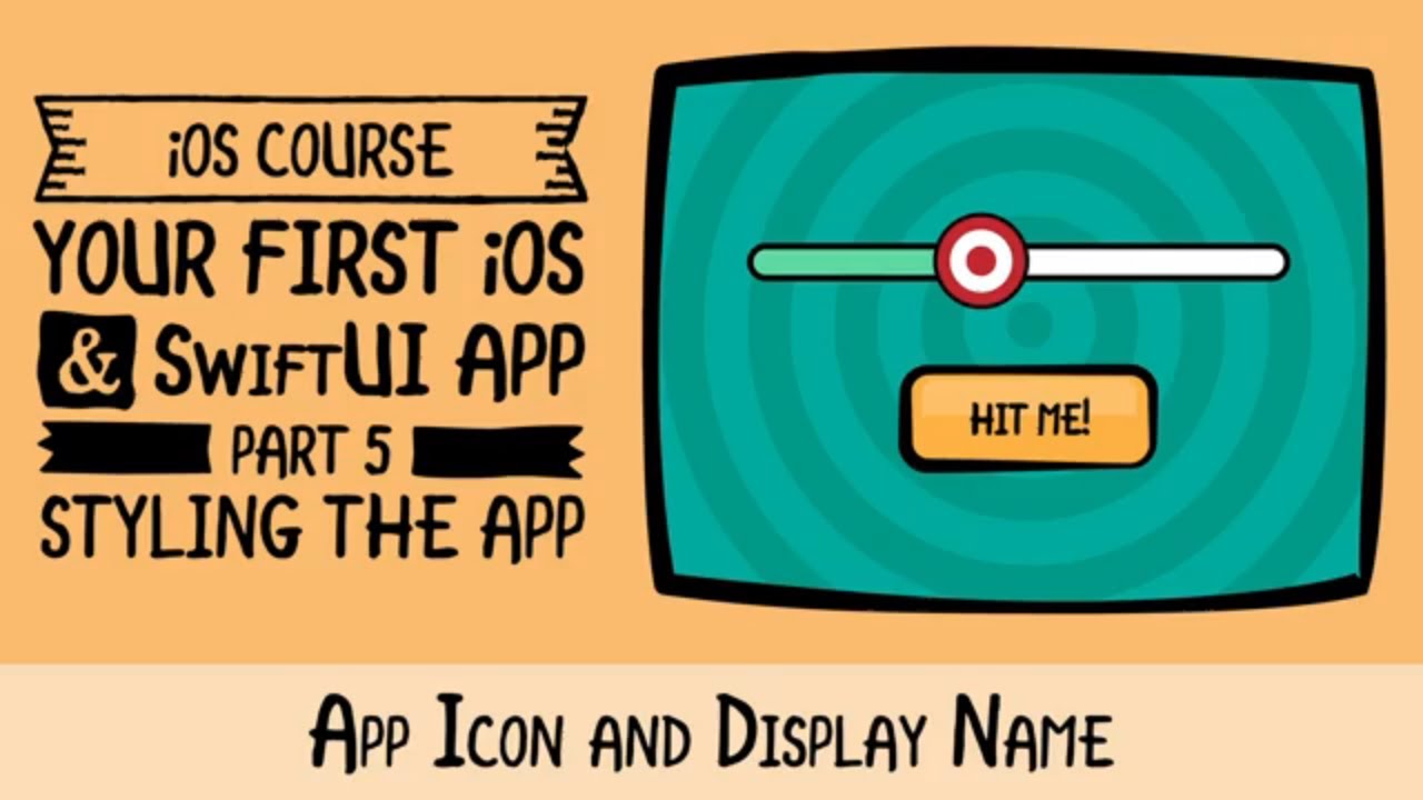 Set Up App Icon & Name in iOS with SwiftUI & Xcode