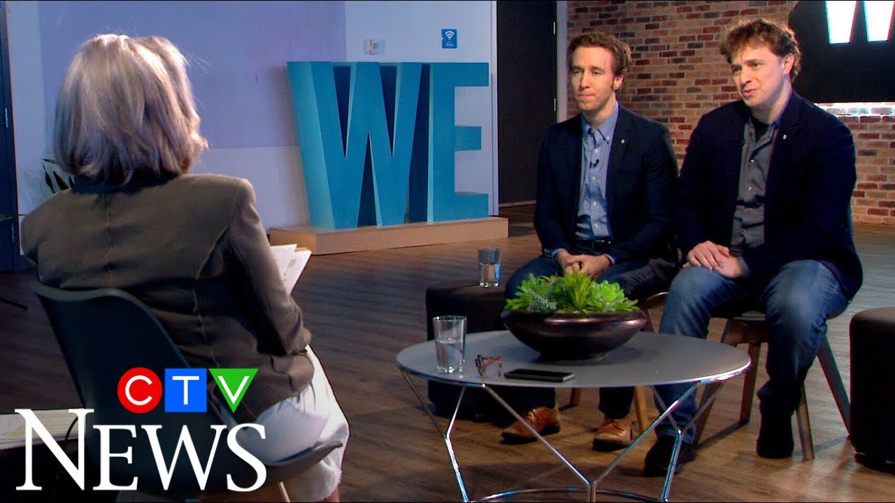 Lisa LaFlamme Interviews Kielburger Brothers on WE Charity Closure