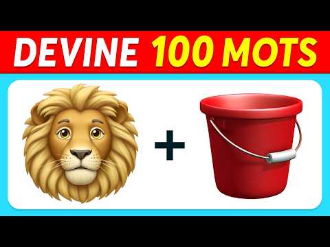 Devine le MOT en ÉMOJIS 🤠🍏❤️ | 100 Rébus et Devinettes en Émojis