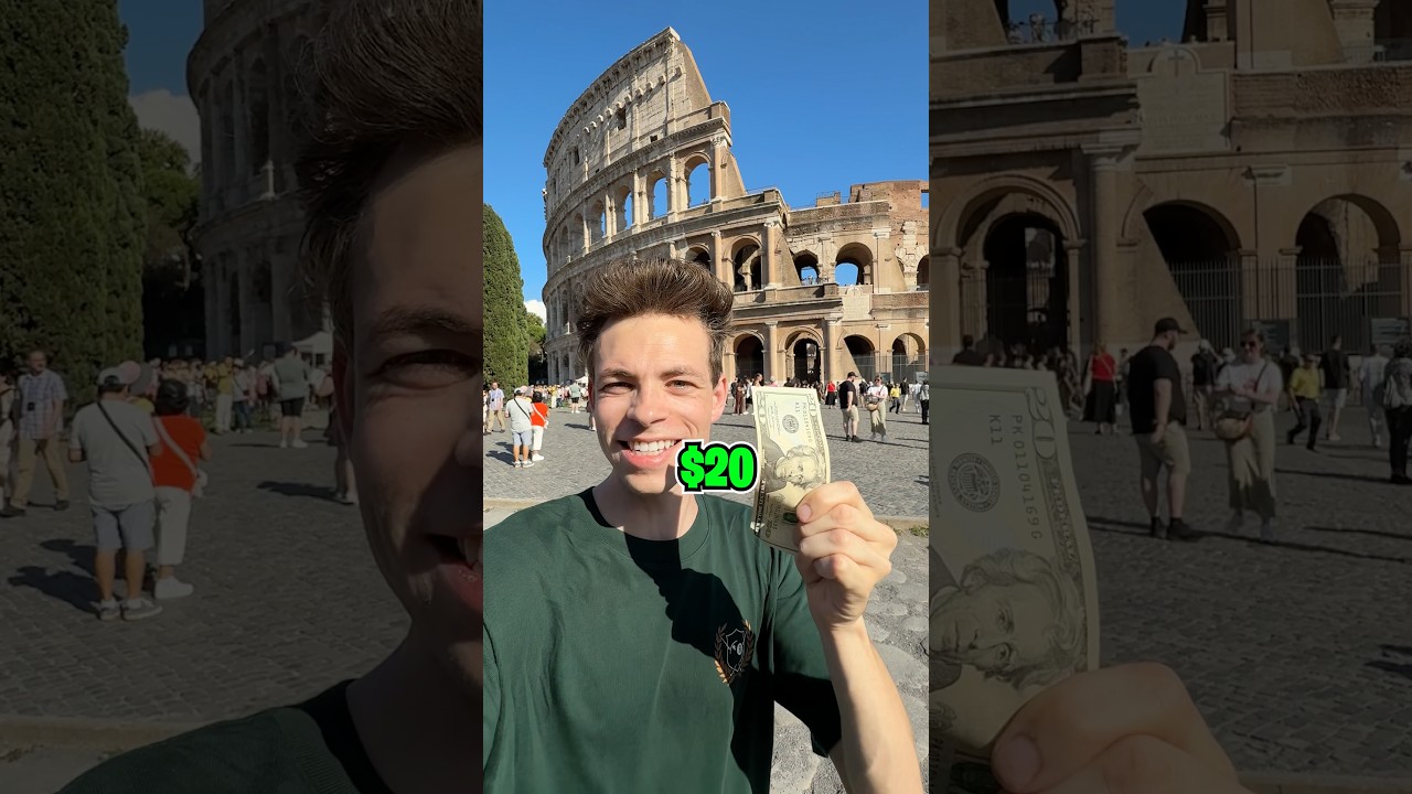 Can I Spend ONLY $20 in Rome, Italy?